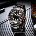 BIDEN 0239 2020 Top Brand Waterproof Stainless Steel Band Luxury Watch For Man